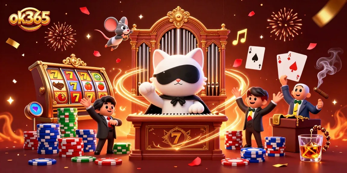 Bet on exciting games with ok365's engaging casino environment featuring vibrant visuals.